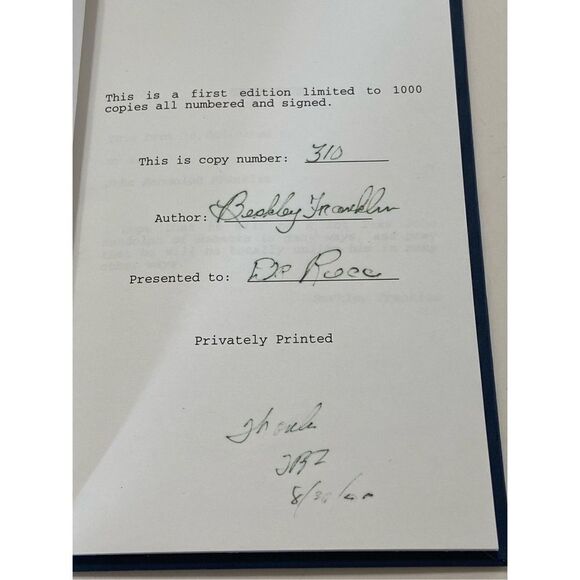 John Randolph the Man From Roanoke by Berkeley Franklin HB #310/1000 1st edition - Picture 8 of 10